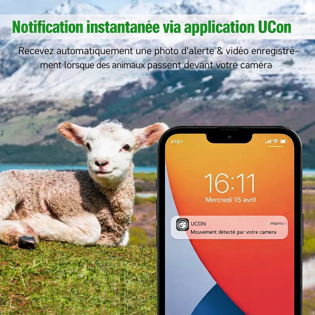 Caméra de Chasse 4G Solaire 32G