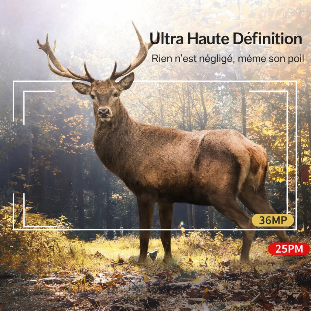 Caméra de Chasse 4K Infrarouge