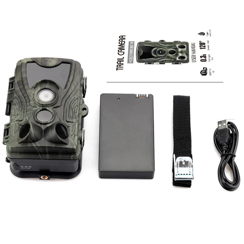 Camera de Chasse 4K Batterie Rechargeable